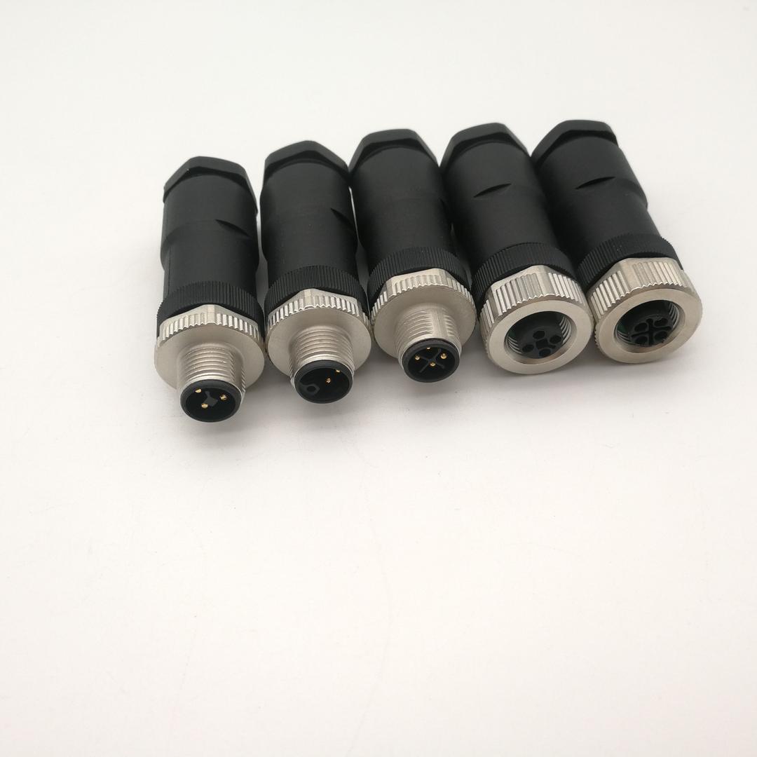 Conector armable Macho M12 A-Coded